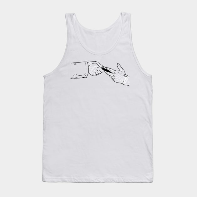 The Mixtape - contrast Tank Top by keyboard cowboy